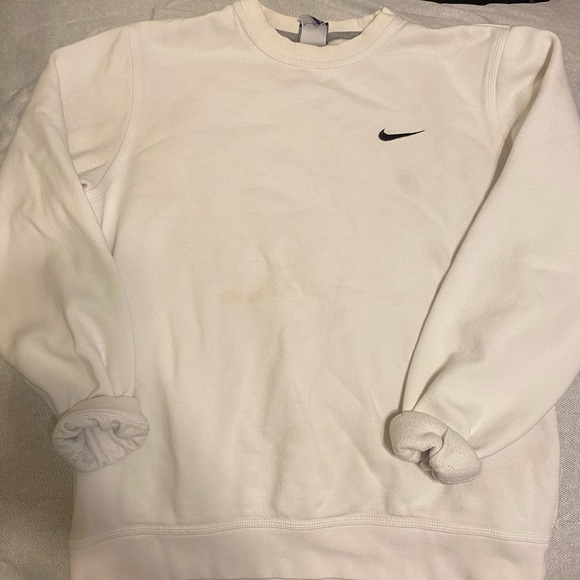 Nike Other - Nike Men's Classic White Crewneck Sweater
